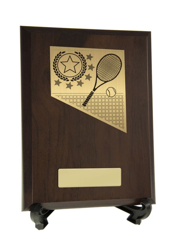 Plaque with Tennis Trim 200mm
