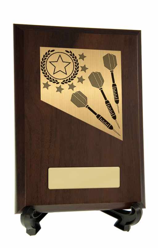 Plaque with Darts Trim 200mm