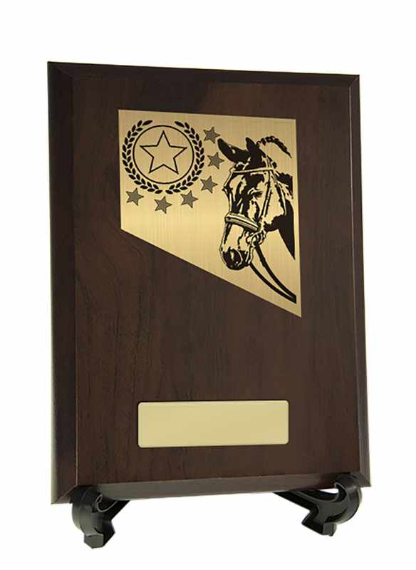 Plaque with Horse Trim 200mm
