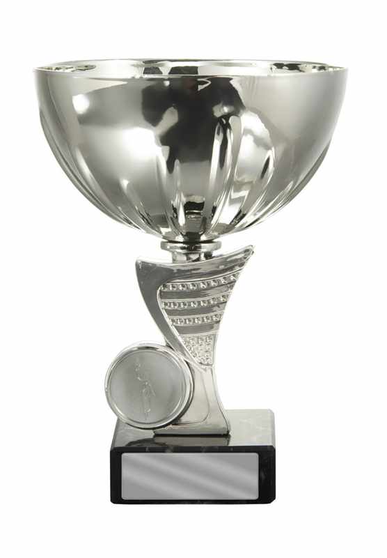 Silver Metal Cup 135mm