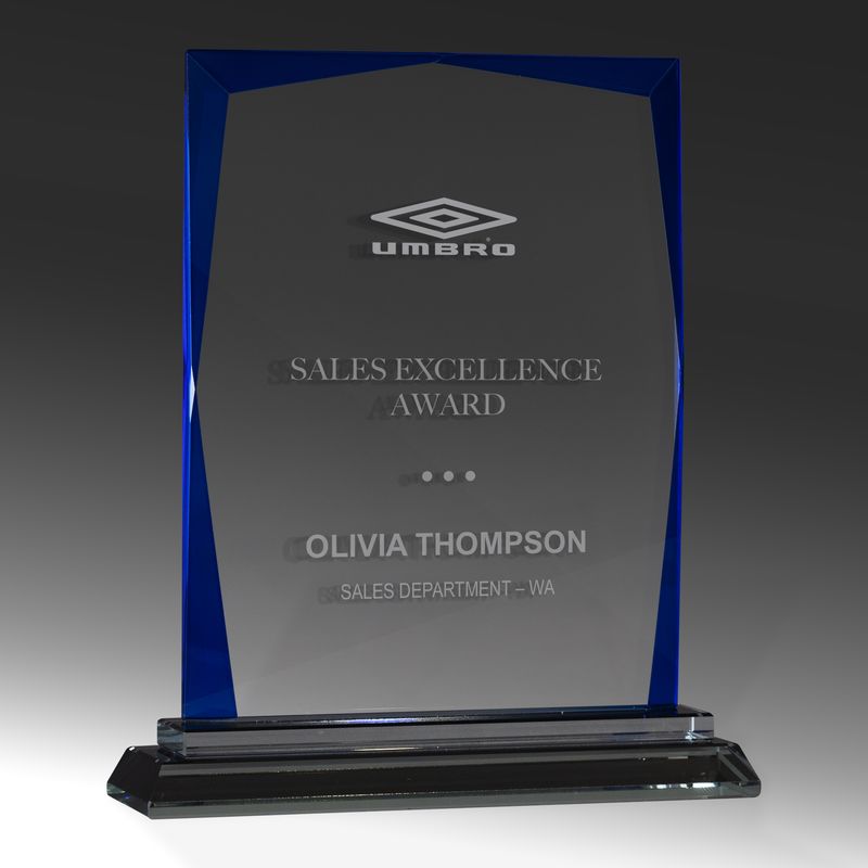 Rectangle Glass Award 200mm