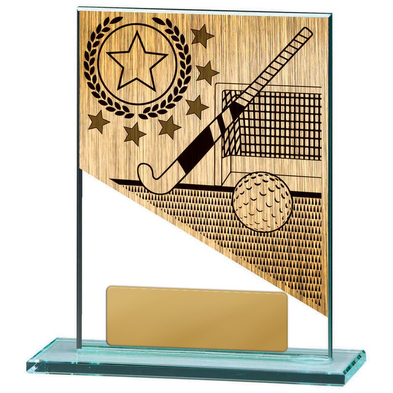 Hockey Glass Trophy 150mm