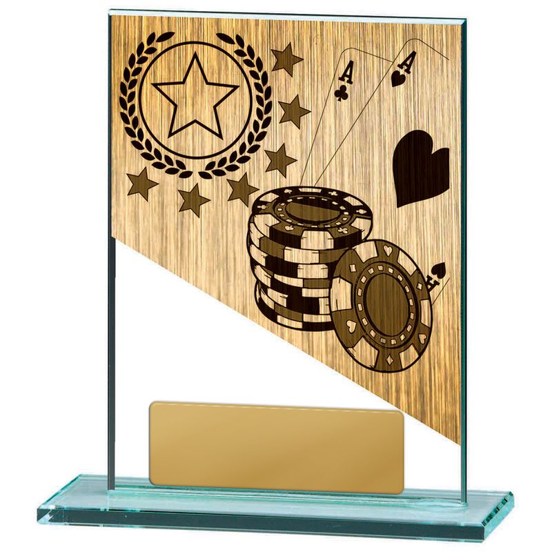 Poker Glass Trophy 150mm