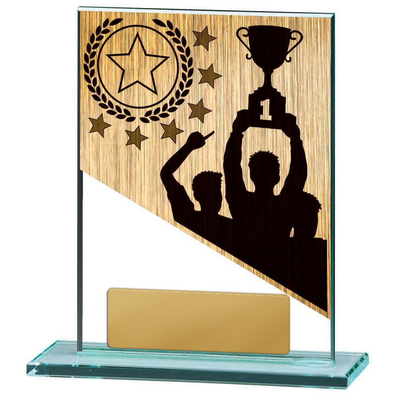 Academic/School/Education Glass Trophy 150mm