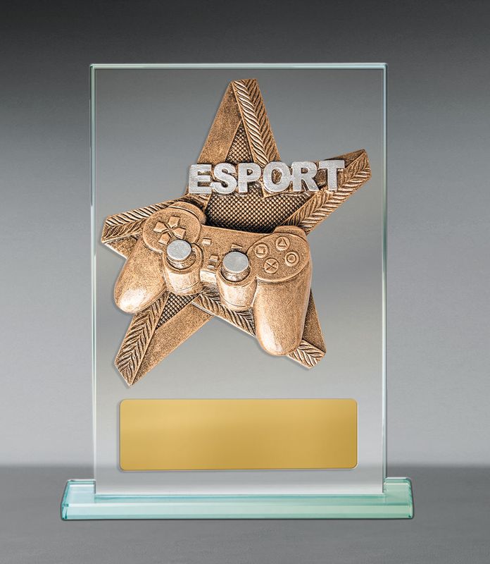 Esport/Gaming Glass Trophy 170mm