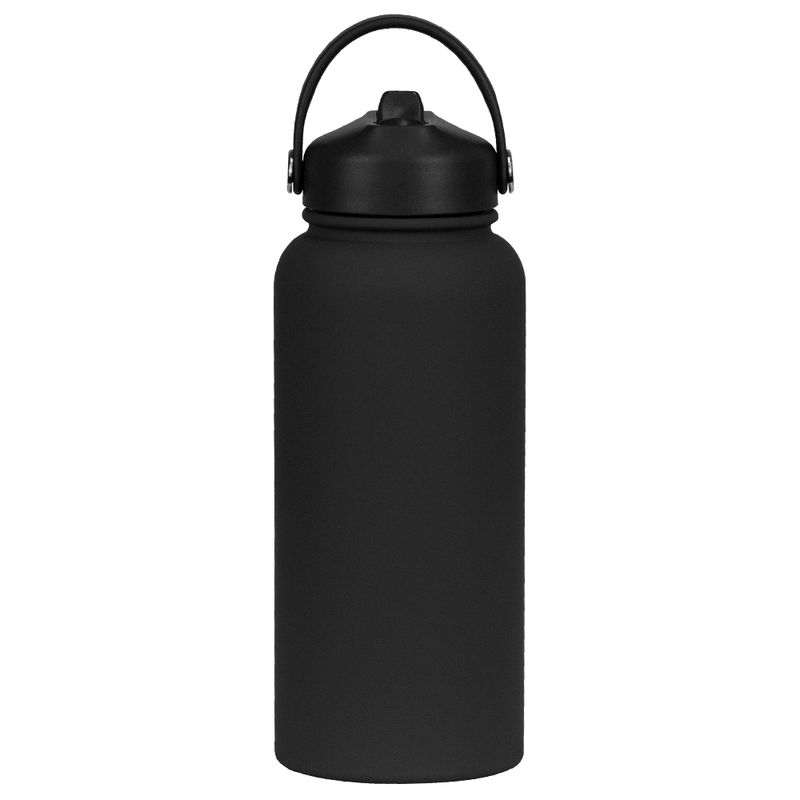 Rubber Coated Drink Bottle 1L