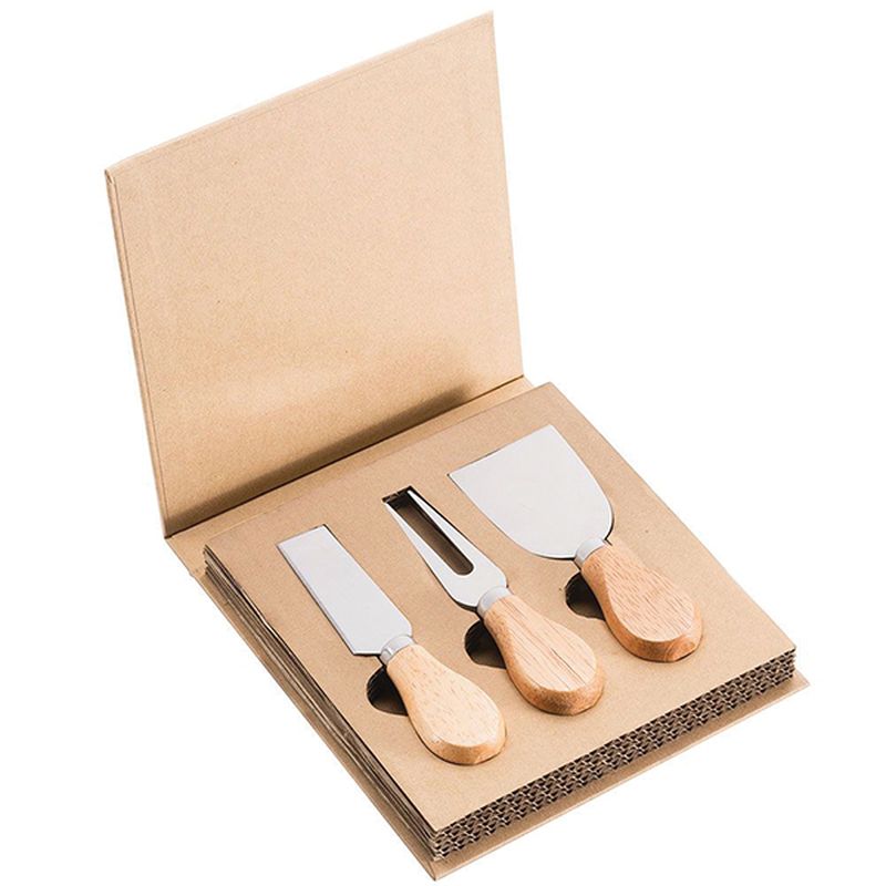 3 Piece Cheese Set Cheese Boards & Sets Promotional Gift 170mm