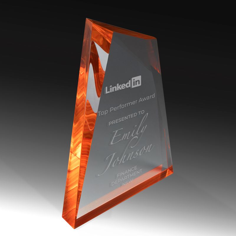 Peak Acrylic Award 255mm