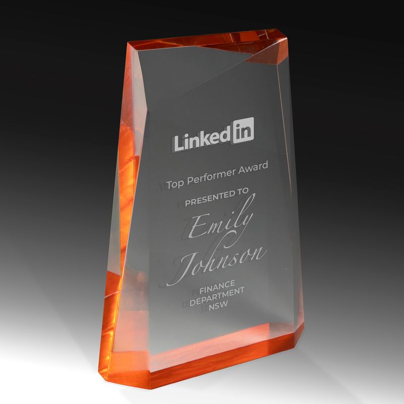 Pinnacle Acrylic Award 255mm