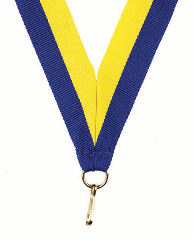 Royal Blue Yellow Ribbon