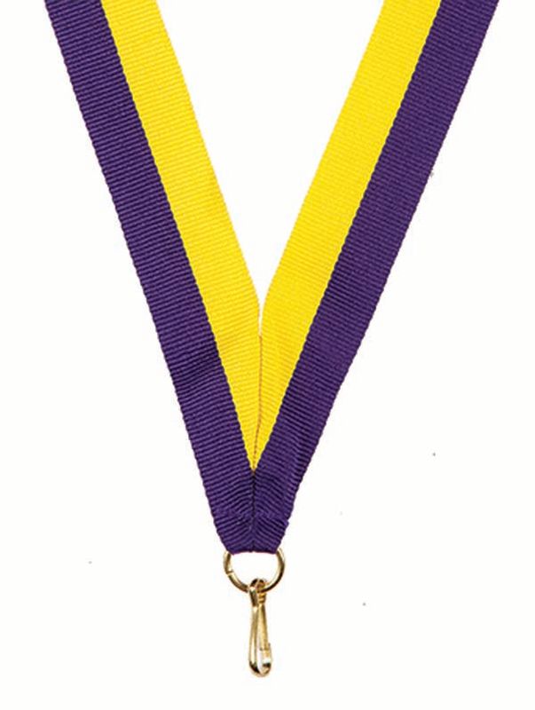 Purple Yellow Ribbon