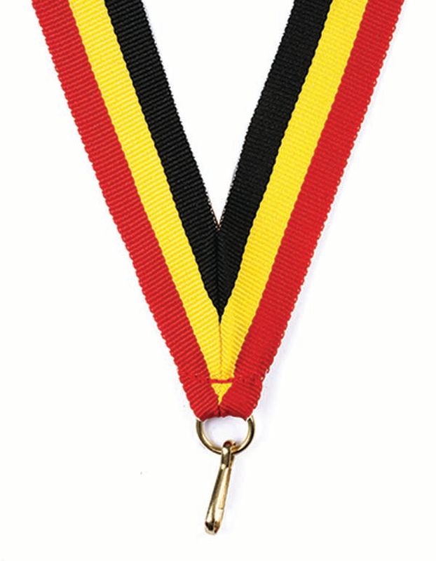 Black Yellow Red Ribbon