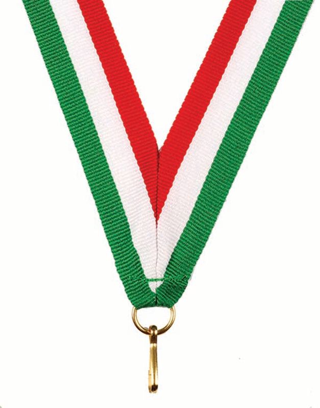Red White Green Ribbon