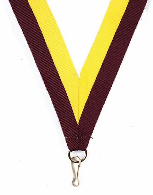 Maroon Yellow Ribbon