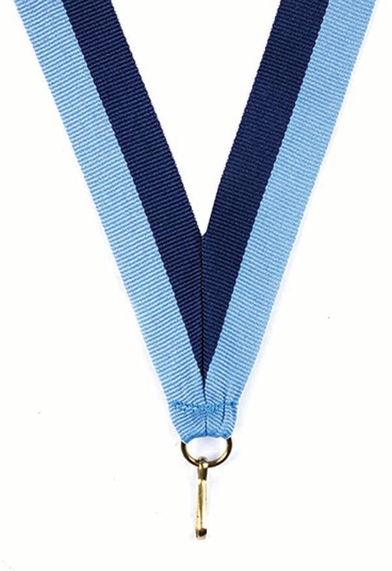 Navy Blue Sky Blue Ribbon