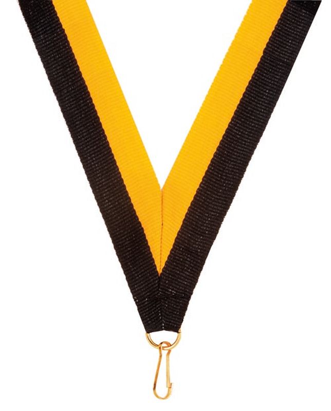 Black Gold Ribbon