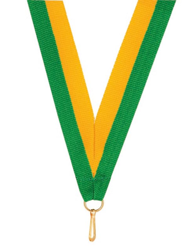 Green Gold Ribbon