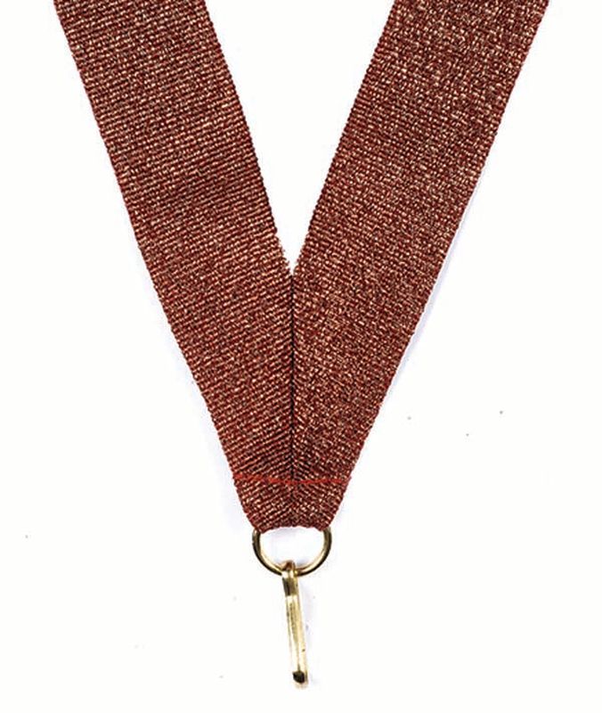 Bronze Metallic Ribbon