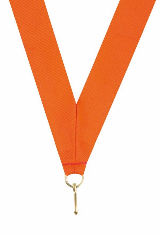 Fluoro Neon Orange Ribbon