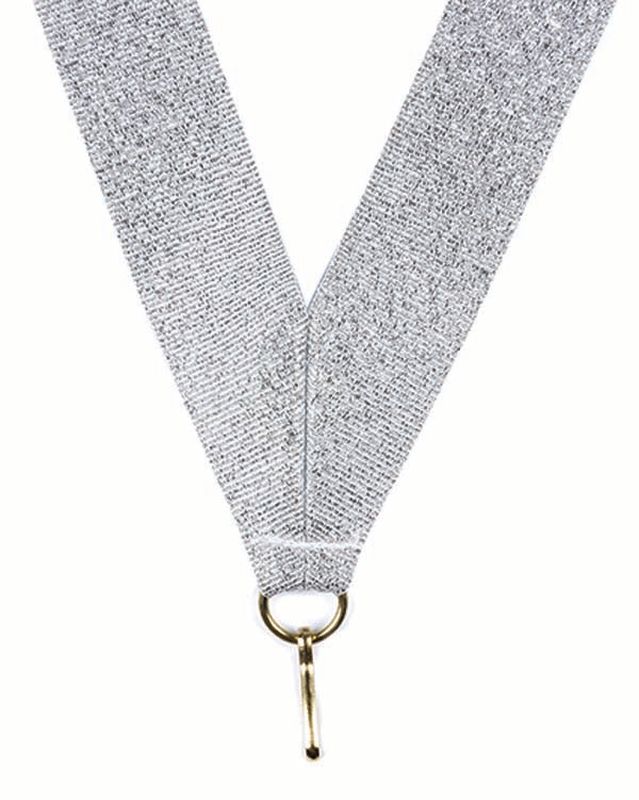 Silver Metallic Ribbon