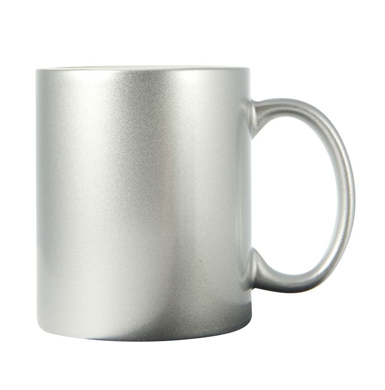 Coffee Mug Silver(sold in ctns of 36 only)