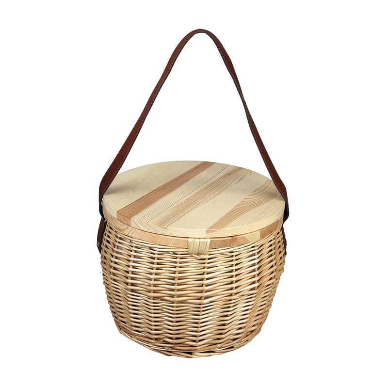 Portofino Wicker Cooler Basket Picnic & Leisure Promotional Gift 270mm