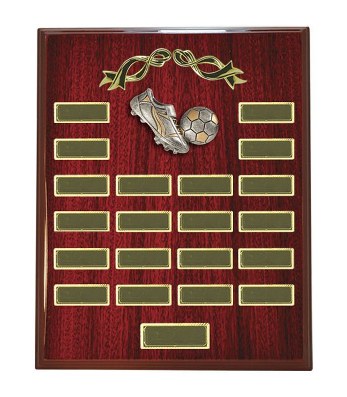 Plaque Perpetual Soccer 375mm