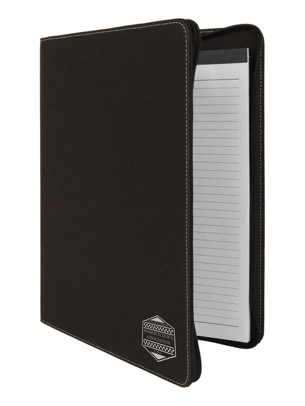 Laserable Portfolio with Zipper Desk Accessories Promotional Gift 300mm