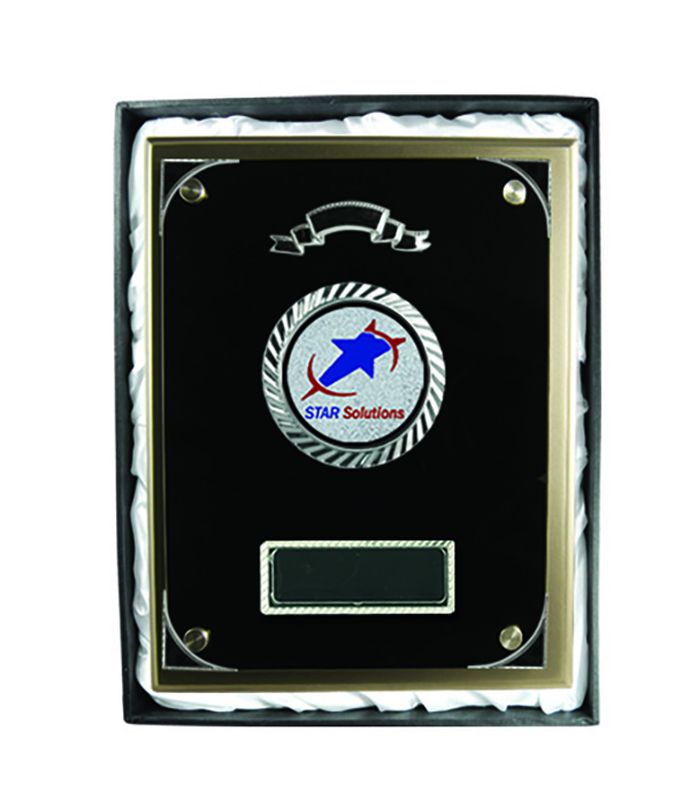 Plaque with Glass 225mm