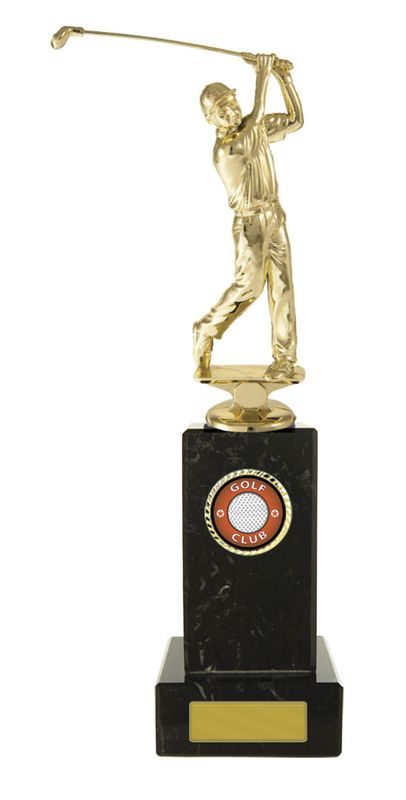Golf Figure on Base Trophy 200mm