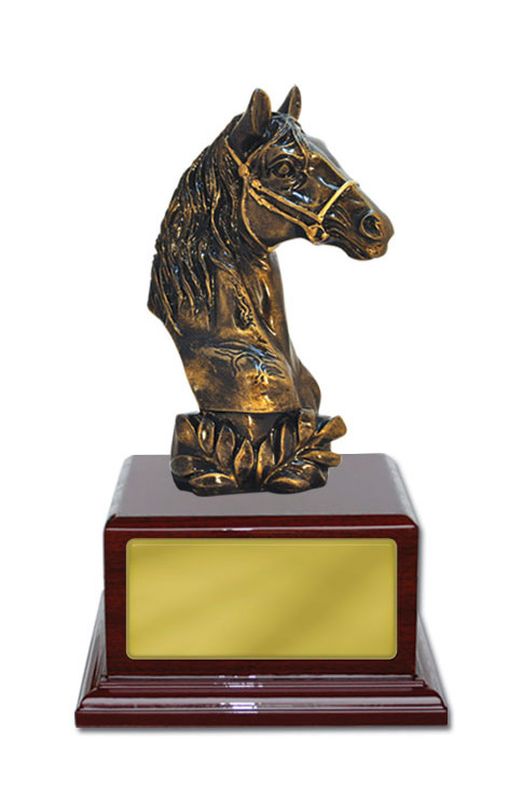 Horsehead on Base Trophy 190mm