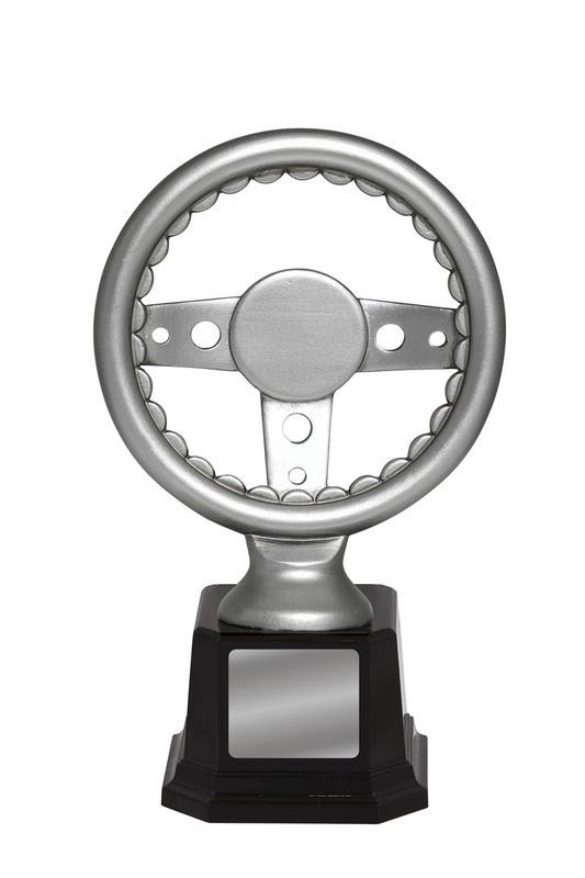 Steering Wheel on Base Motorsports Trophy 192mm
