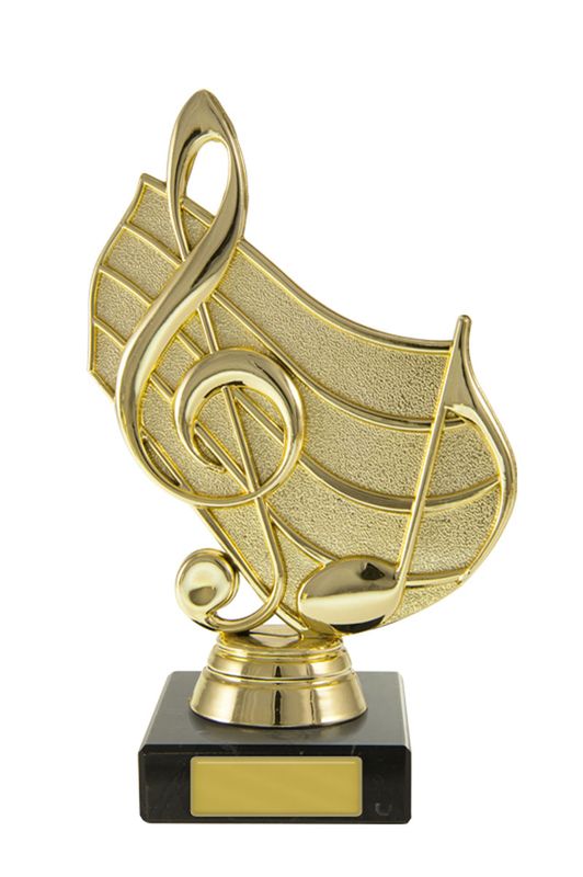 Music Fig. on Base Schools Trophy 146mm