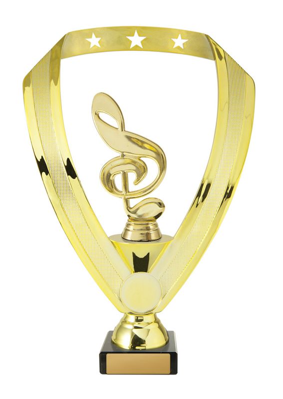 Backstand Music on Base Schools Trophy 240mm