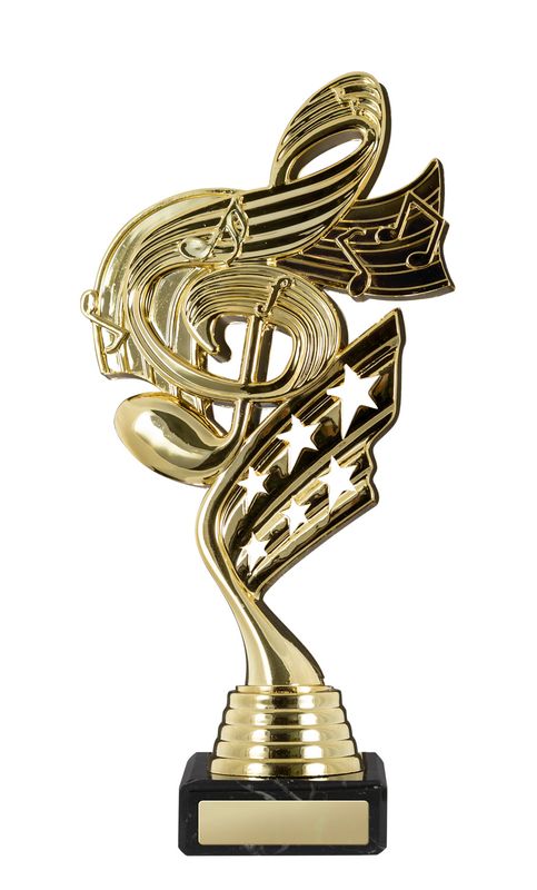 Music Figurine on Base Trophy 215mm