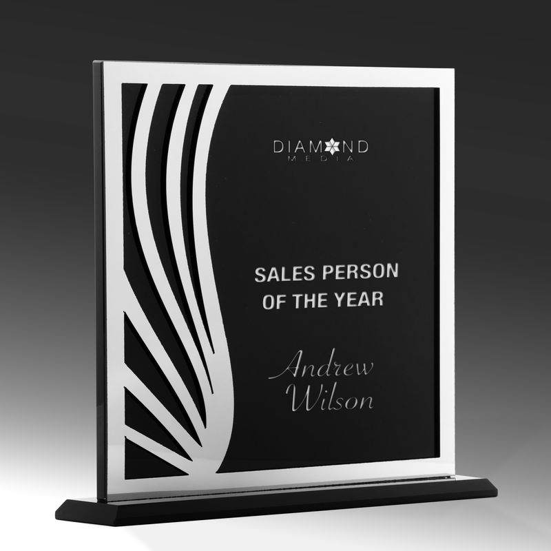 Black with Acrylic Glass Award 160mm