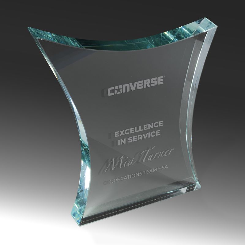 Abstract Rectangle Glass Award 275mm