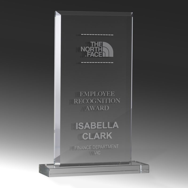 Rectangle Crystal Award 200mm